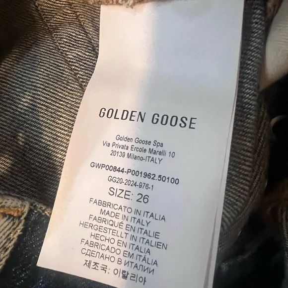 Golden Goose Eyelet Kim Jeans